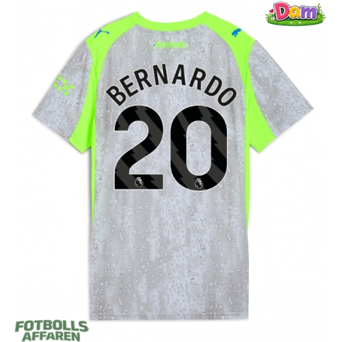 Manchester City Bernardo Silva #20 Tredje Tröja Kvinnor 2025-26 Kortärmad